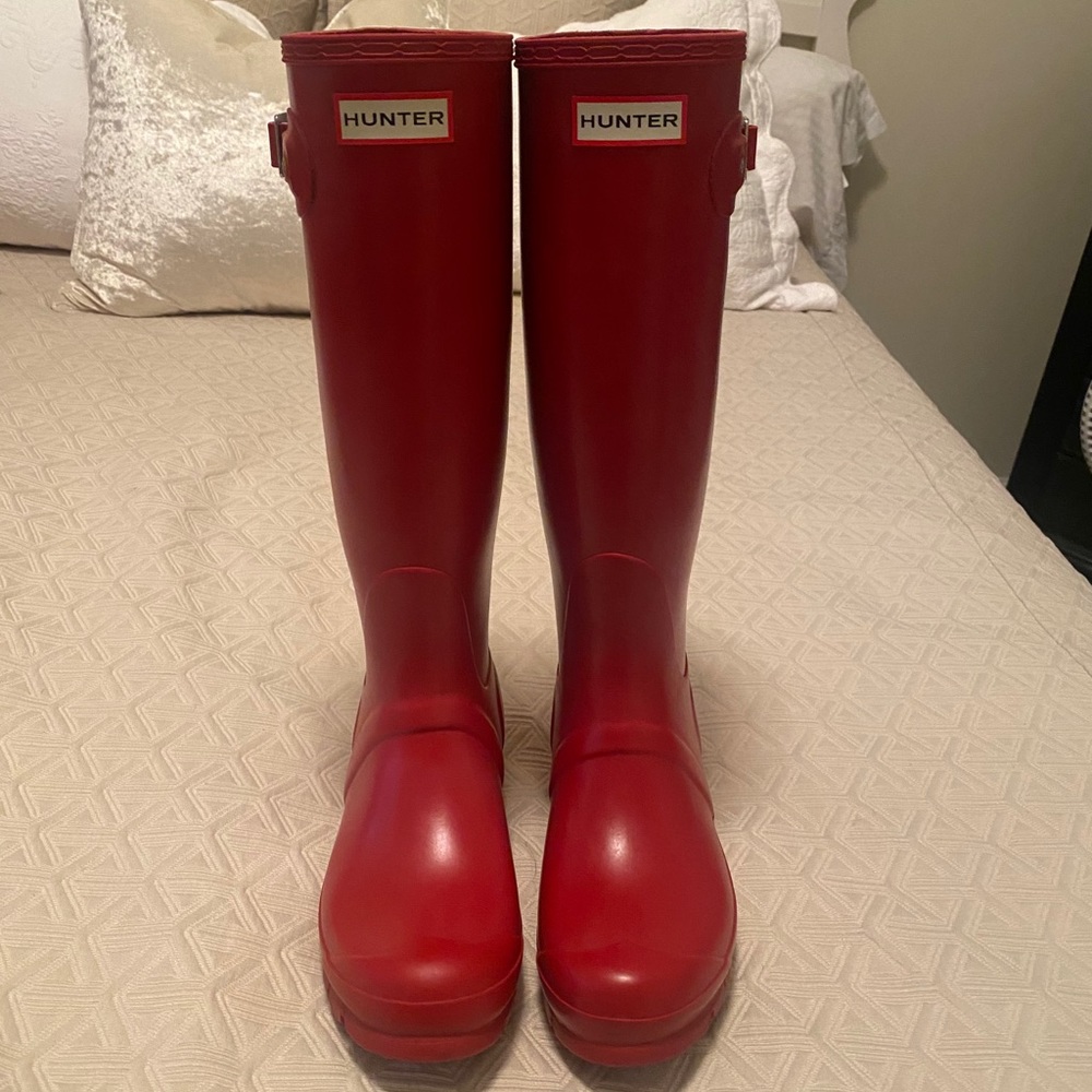 Hunter rain boots